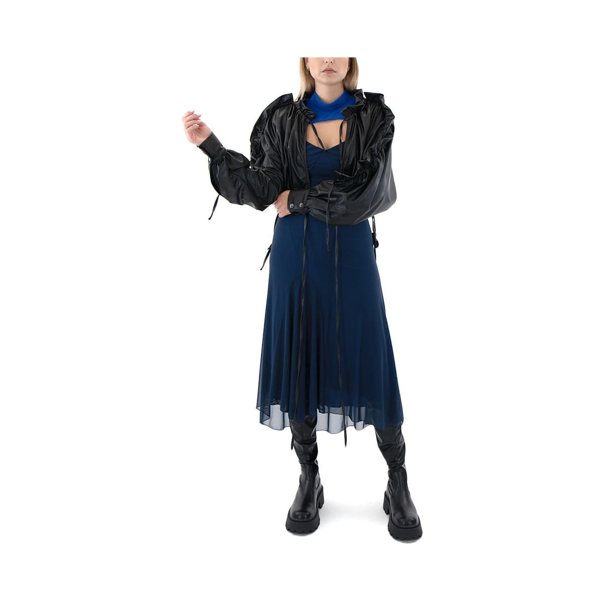 Women's Dresses Black N Black Multicolor