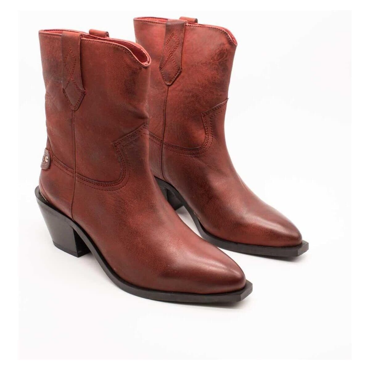 Women's Ankle Boots Pepe Jeans Red