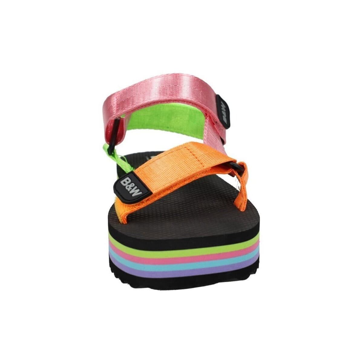 Women's Platforms B&w Multicolor