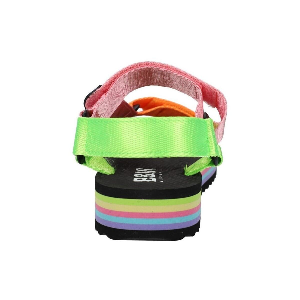 Women's Platforms B&w Multicolor