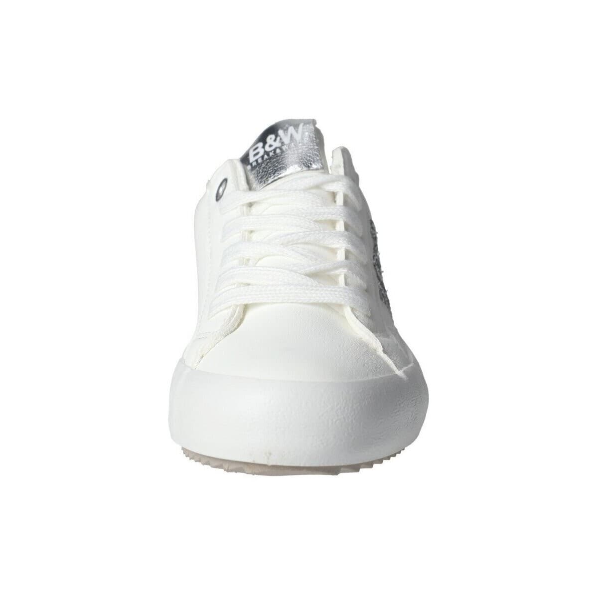 Girls' Sneakers B&w White