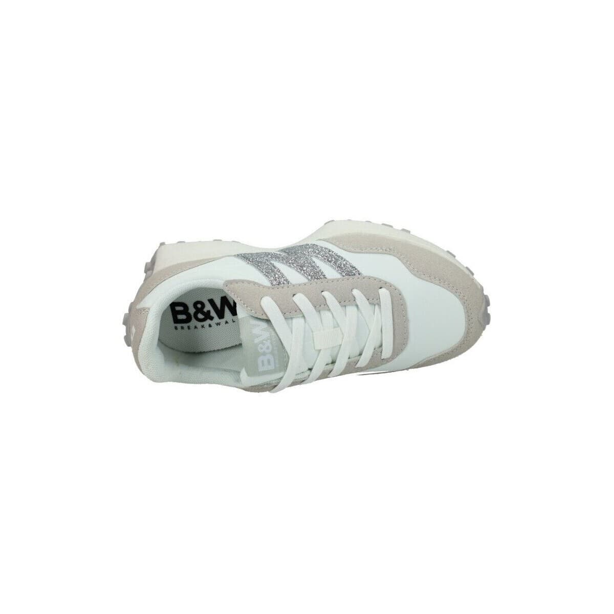 Girls' Sneakers B&w White