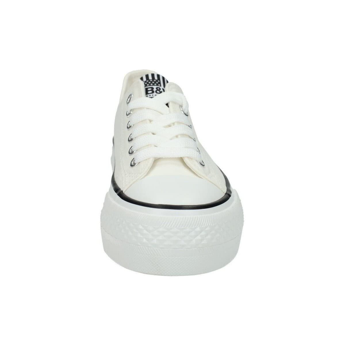Girls' Sneakers B&w White