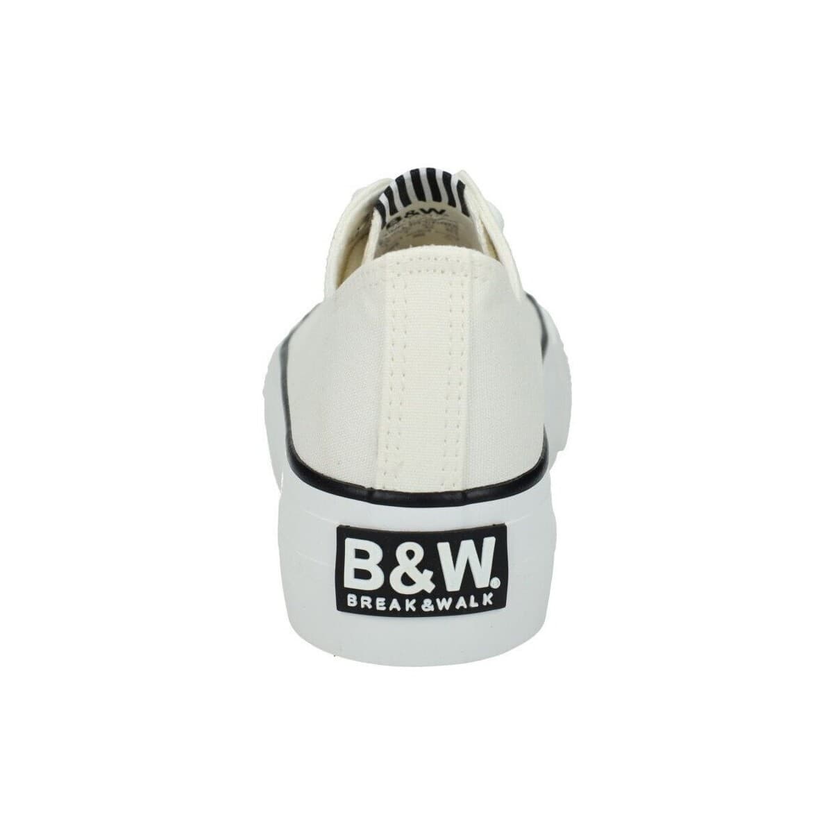 Girls' Sneakers B&w White