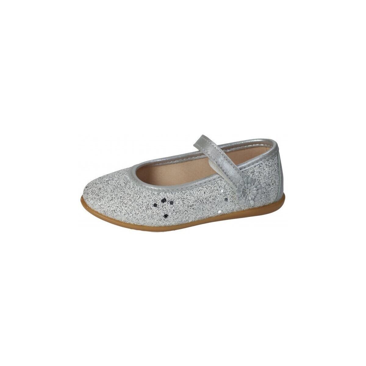 Women's Ballet Flats Conguitos Silver