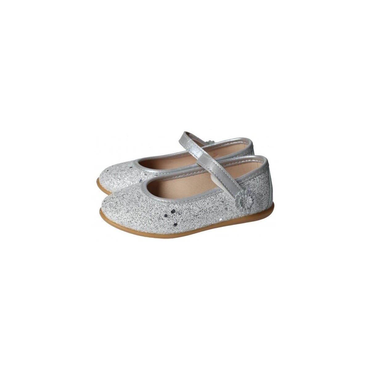 Women's Ballet Flats Conguitos Silver