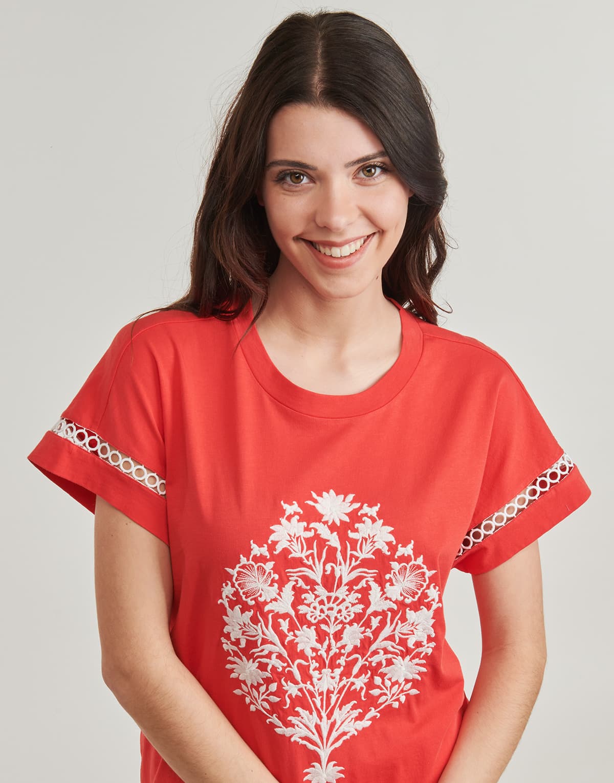 Women's T-Shirts Derhy Orange