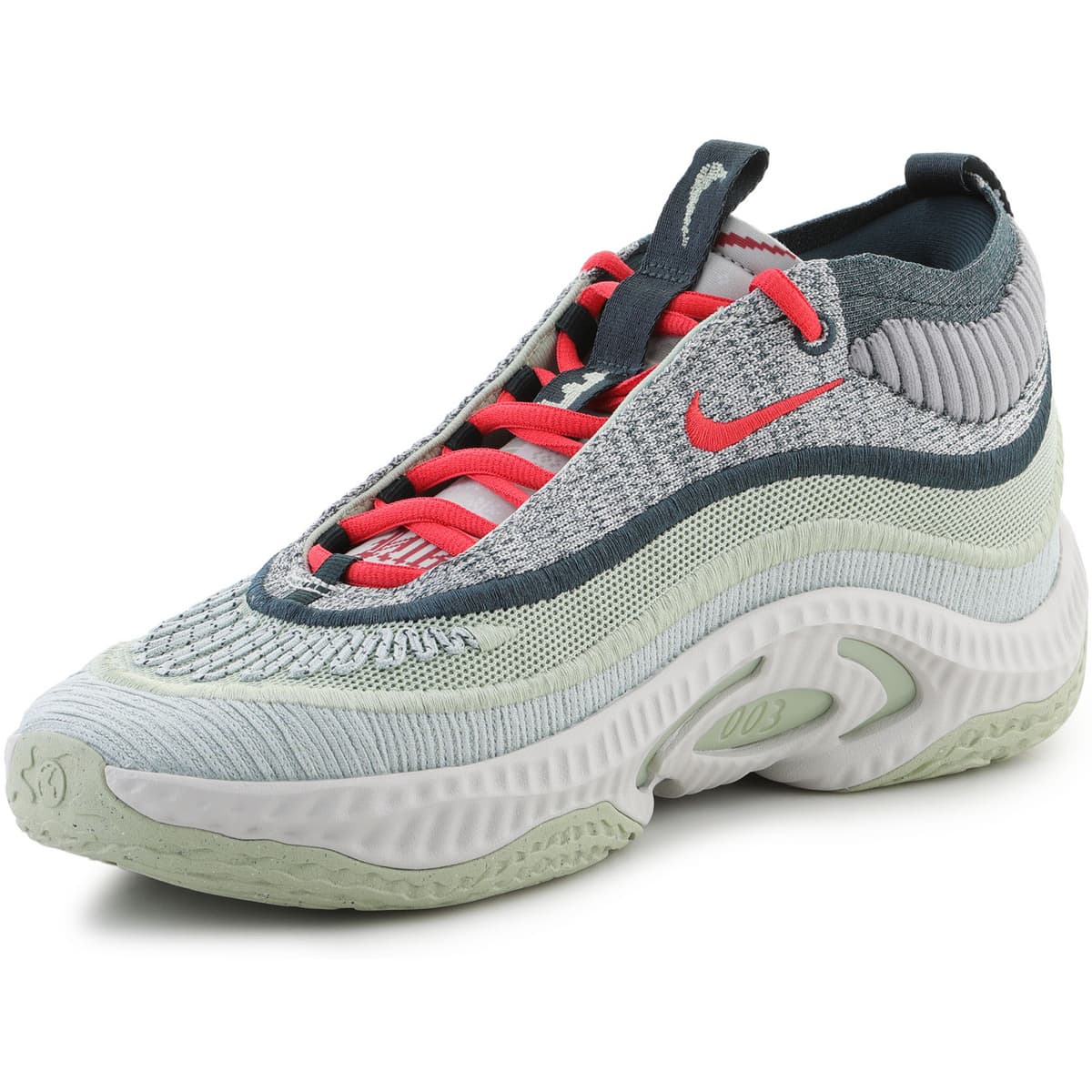 Men's Basketball Shoes Nike Silver