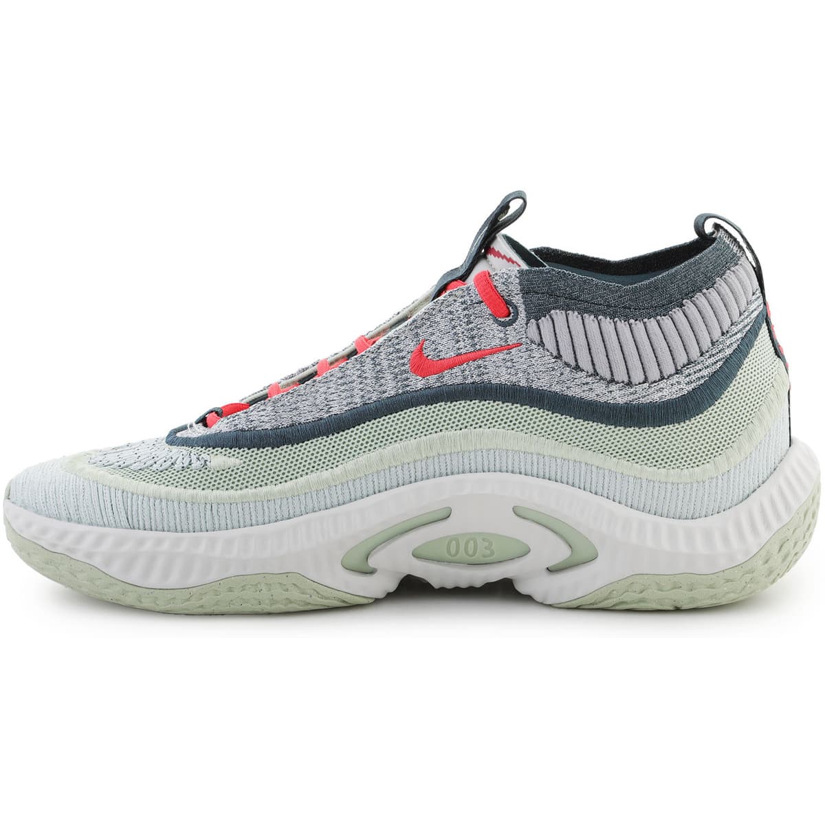 Men's Basketball Shoes Nike Silver