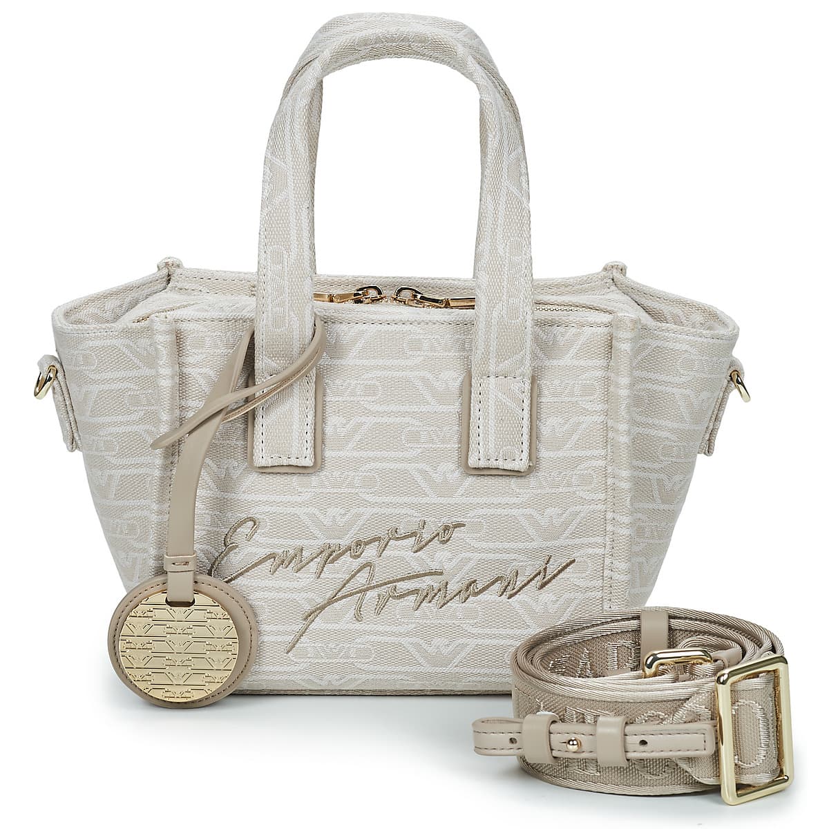 Women's Tote Bags Emporio Armani Beige