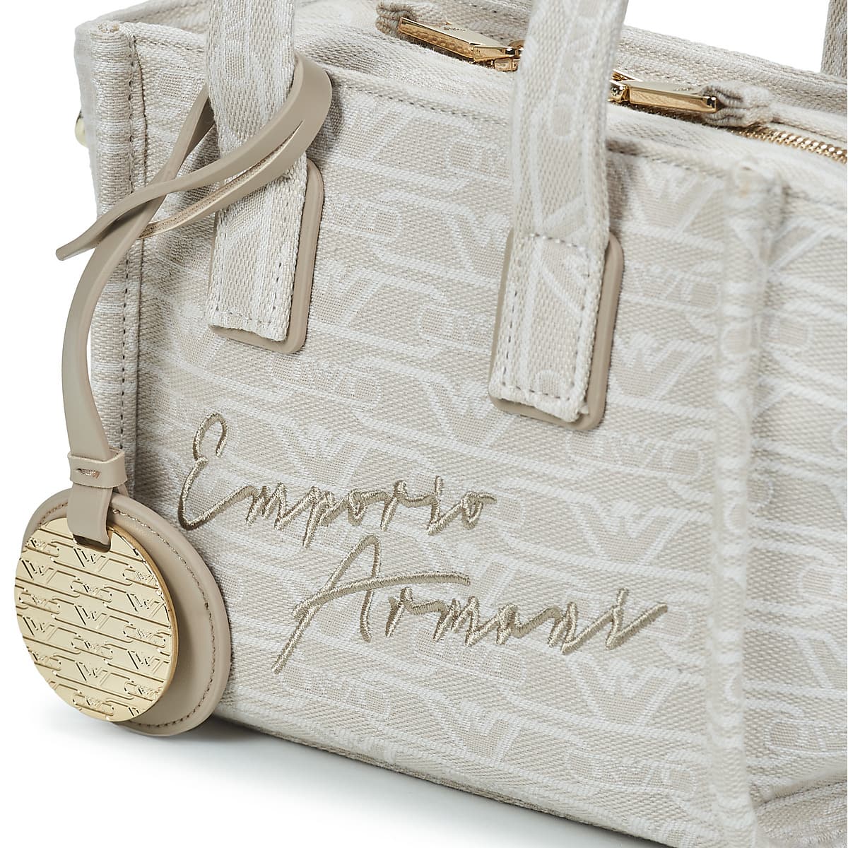 Women's Tote Bags Emporio Armani Beige