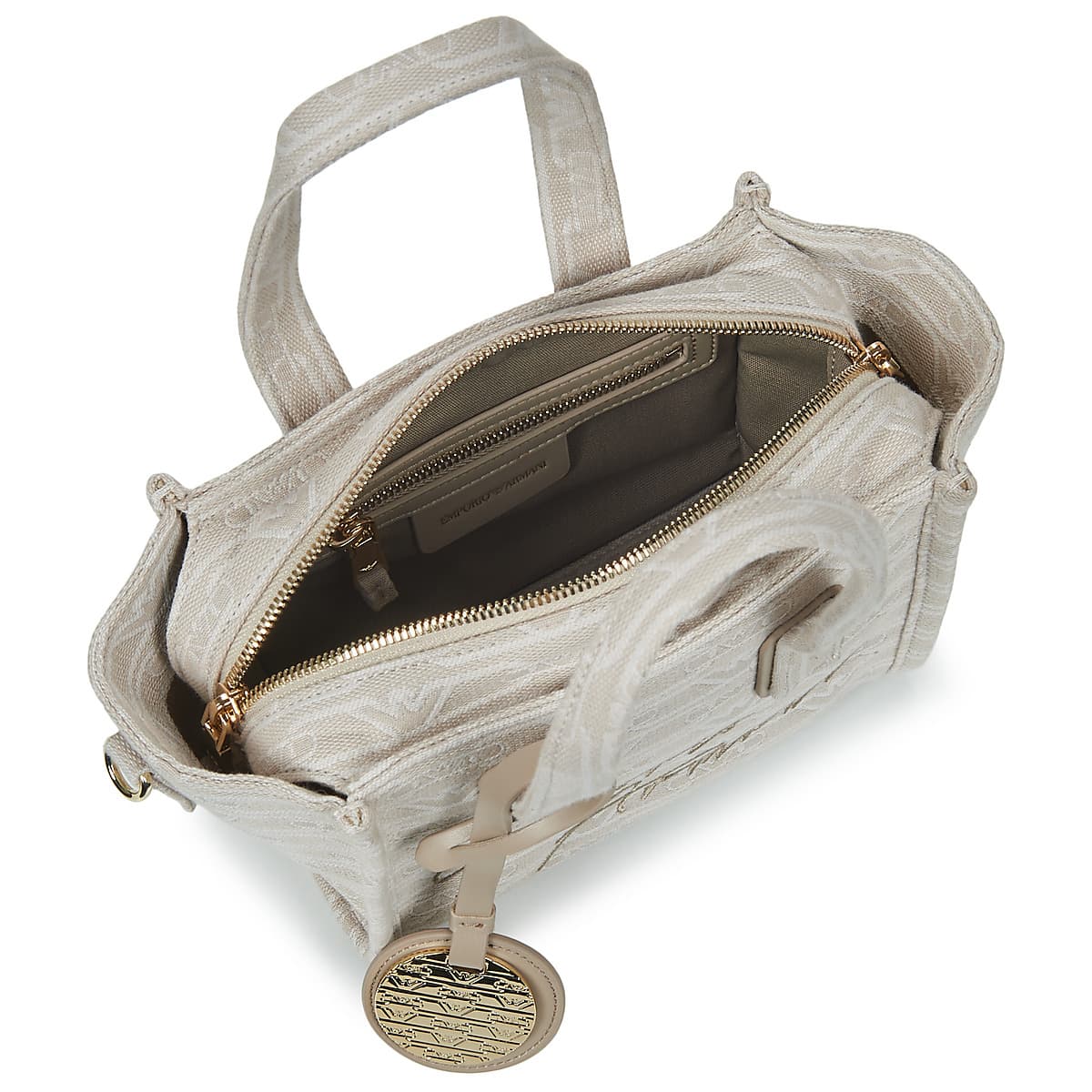 Women's Tote Bags Emporio Armani Beige