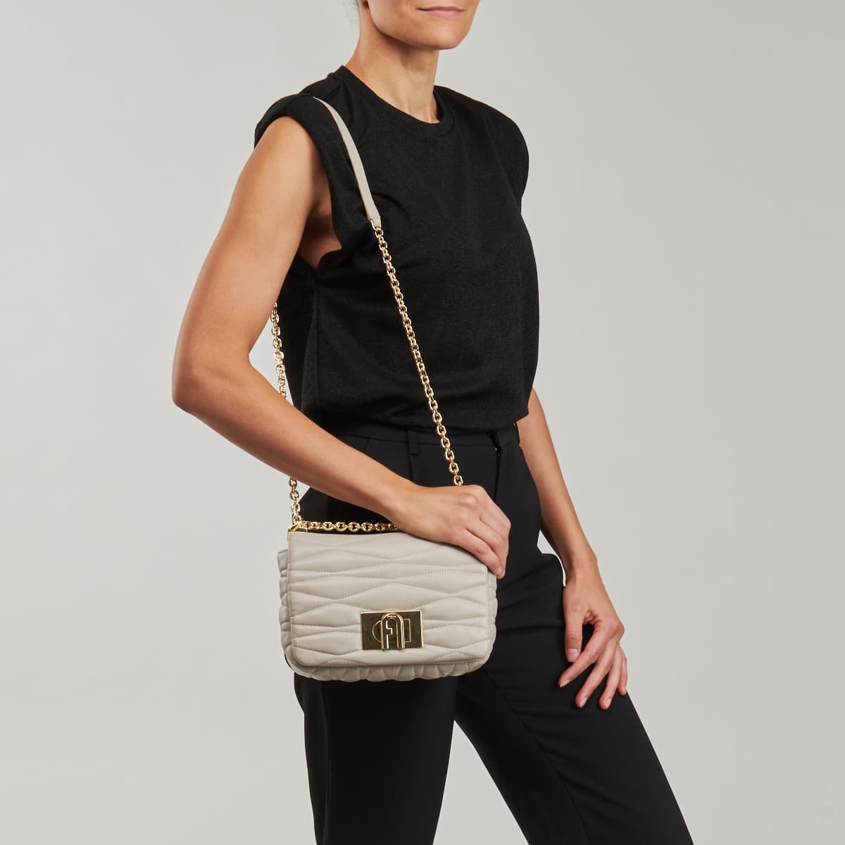 Women's Shoulder Bags Furla Beige