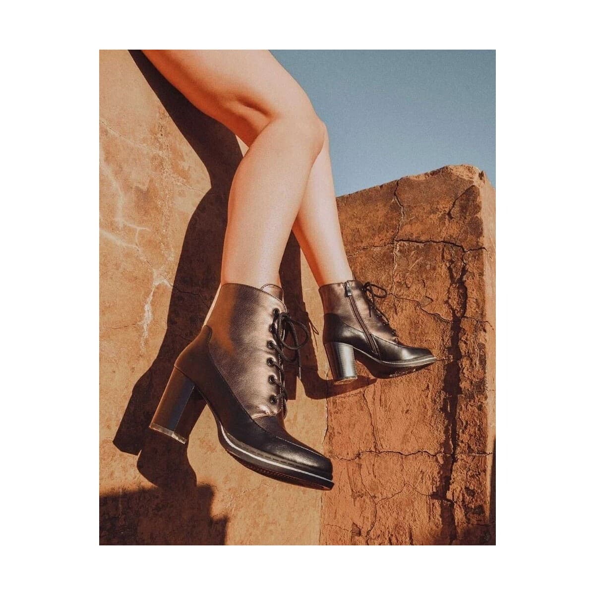 Women's Ankle Boots Azarey Brown