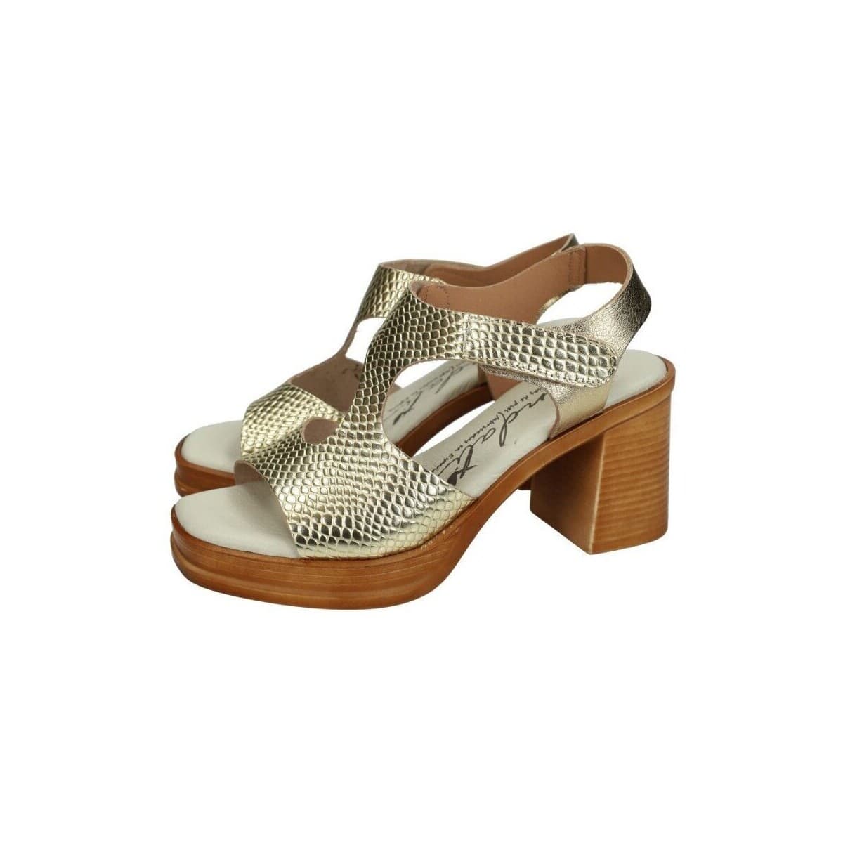 Women's Pumps Sandali Gold