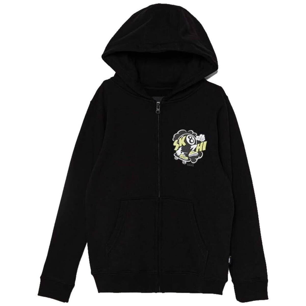 T-shirt με κουκούλα Vans VN000K9FBLK1