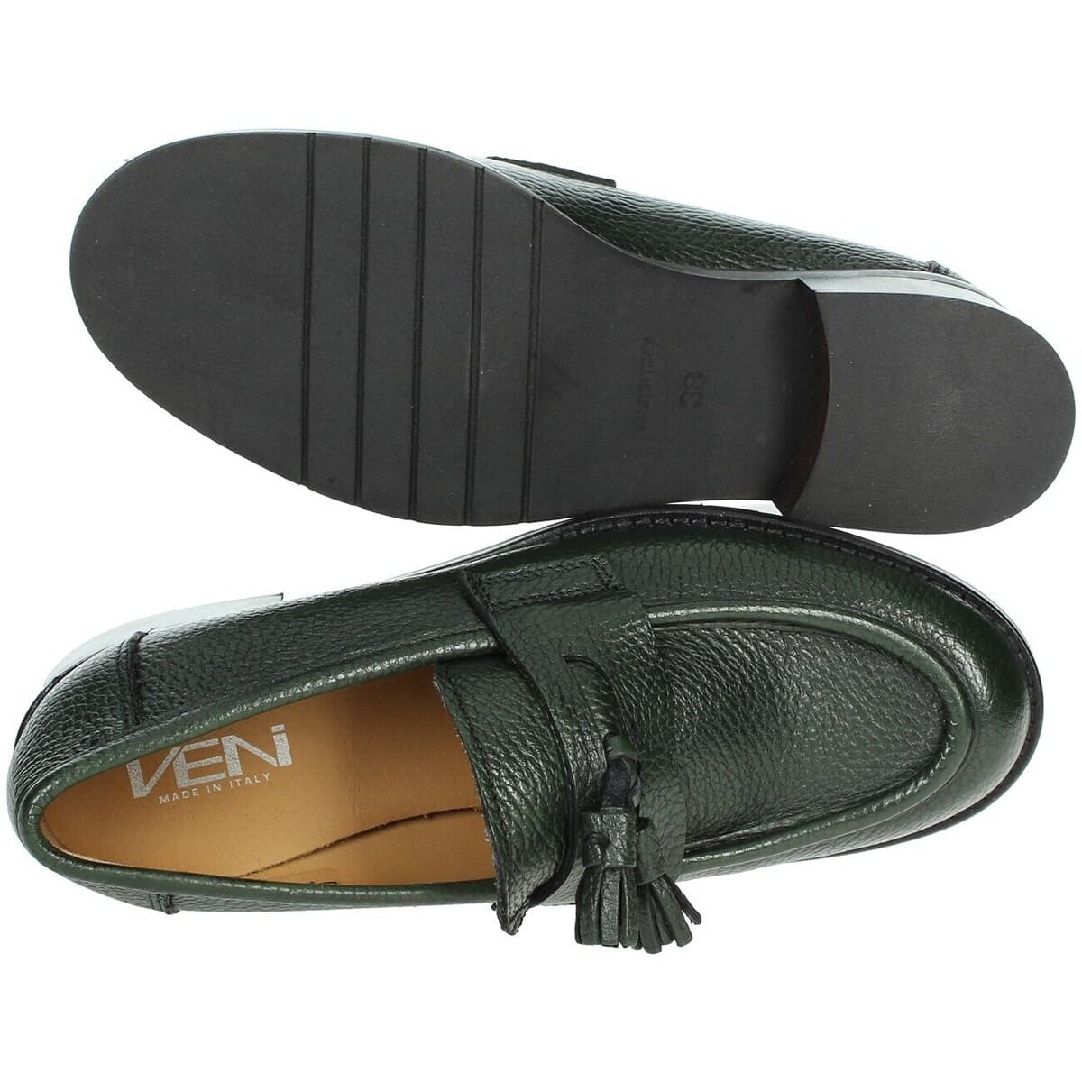Women's Loafers Veni Green