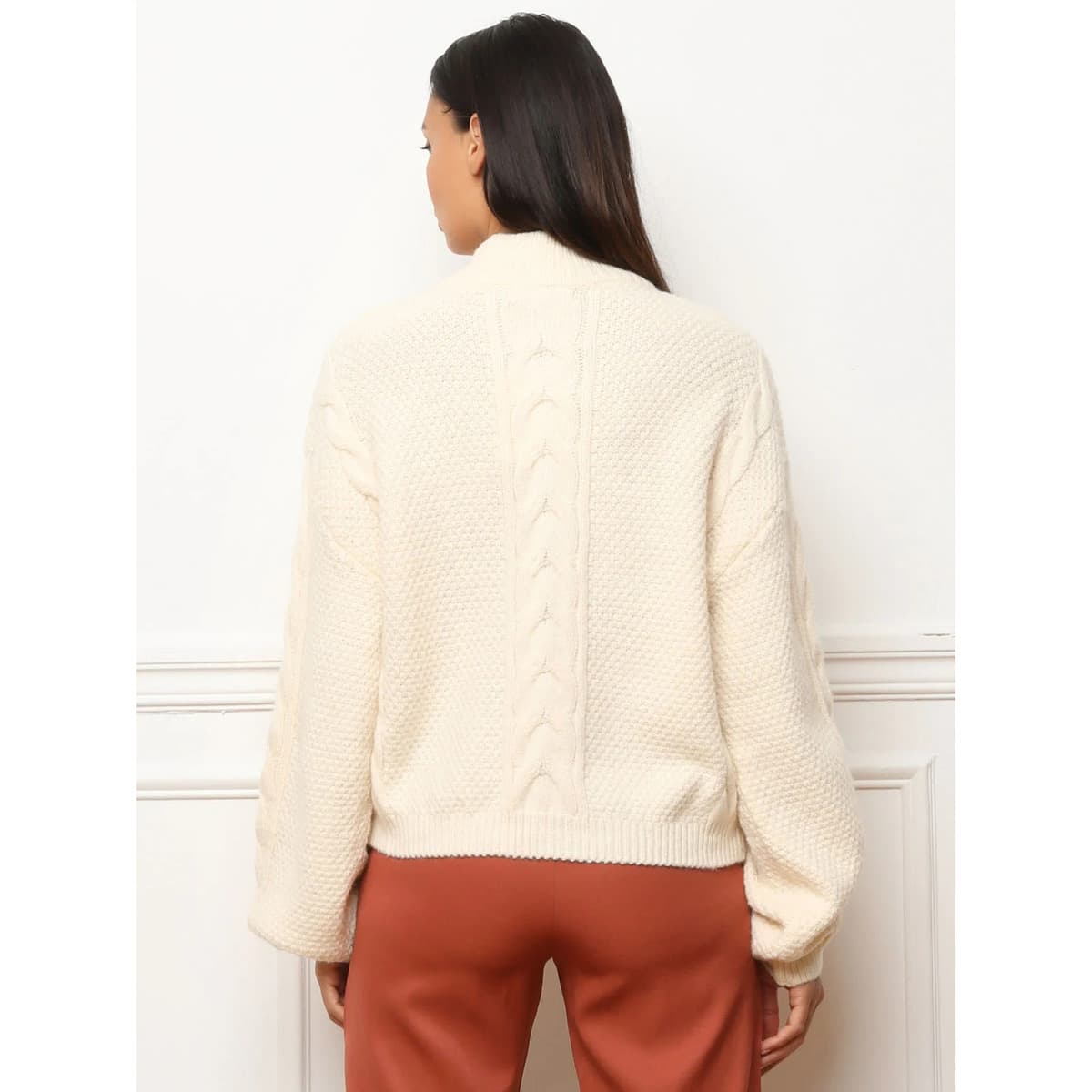 Women's Sweaters La Modeuse Beige