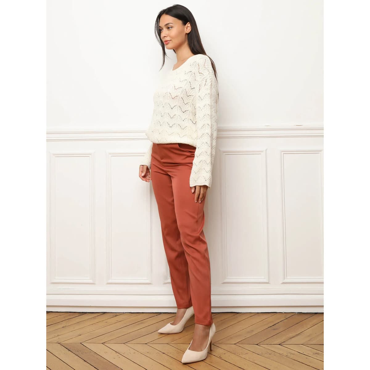 Women's Sweaters La Modeuse Beige