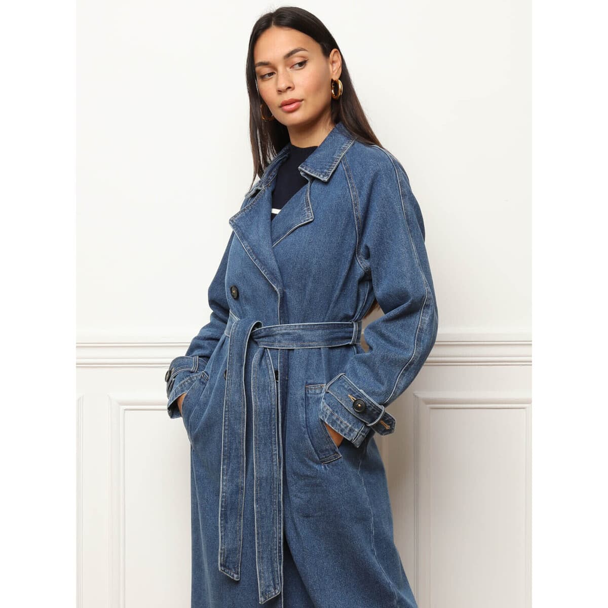 Women's Coats La Modeuse Blue