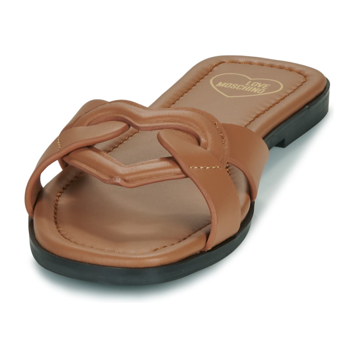 Women's Mules Love Moschino Brown