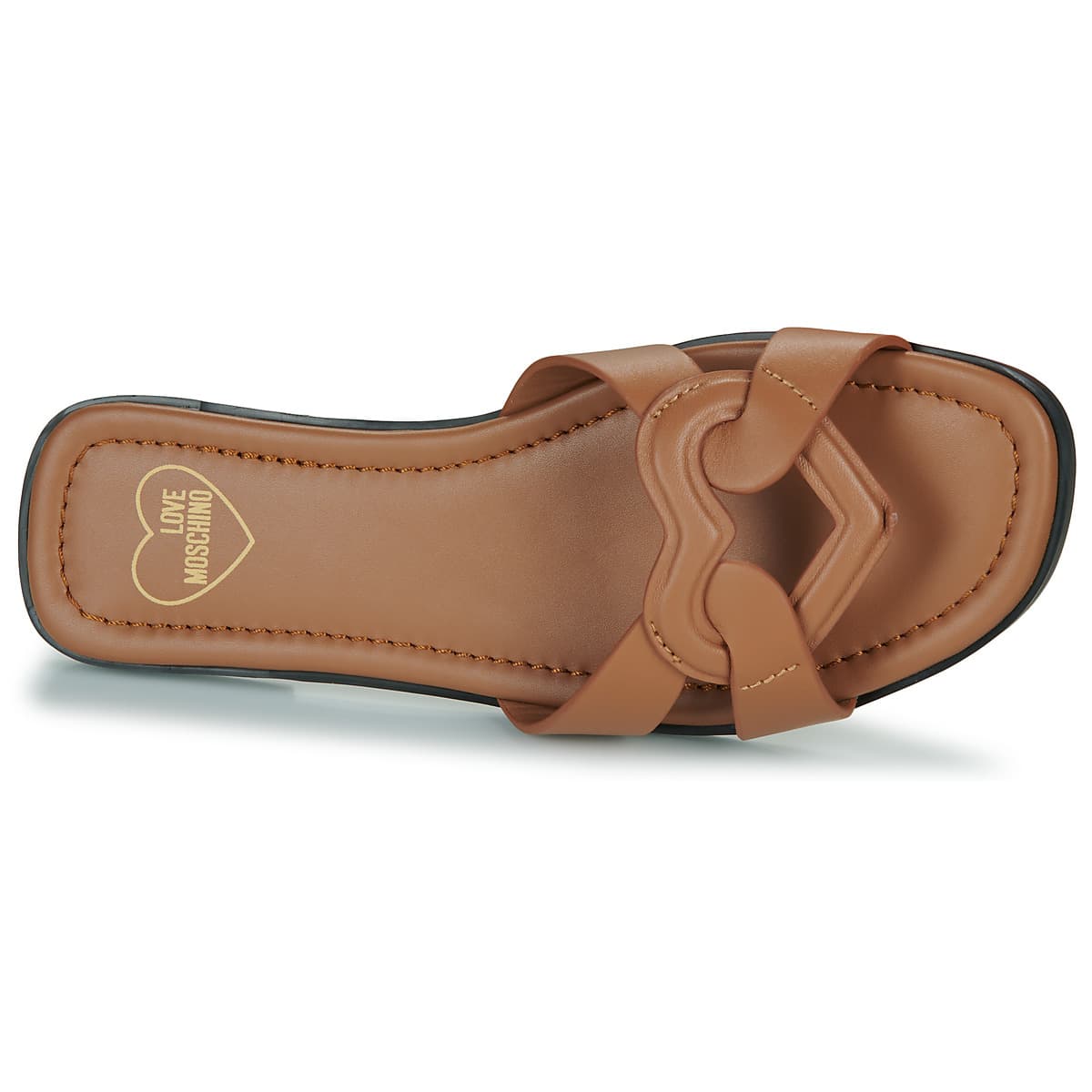 Women's Mules Love Moschino Brown