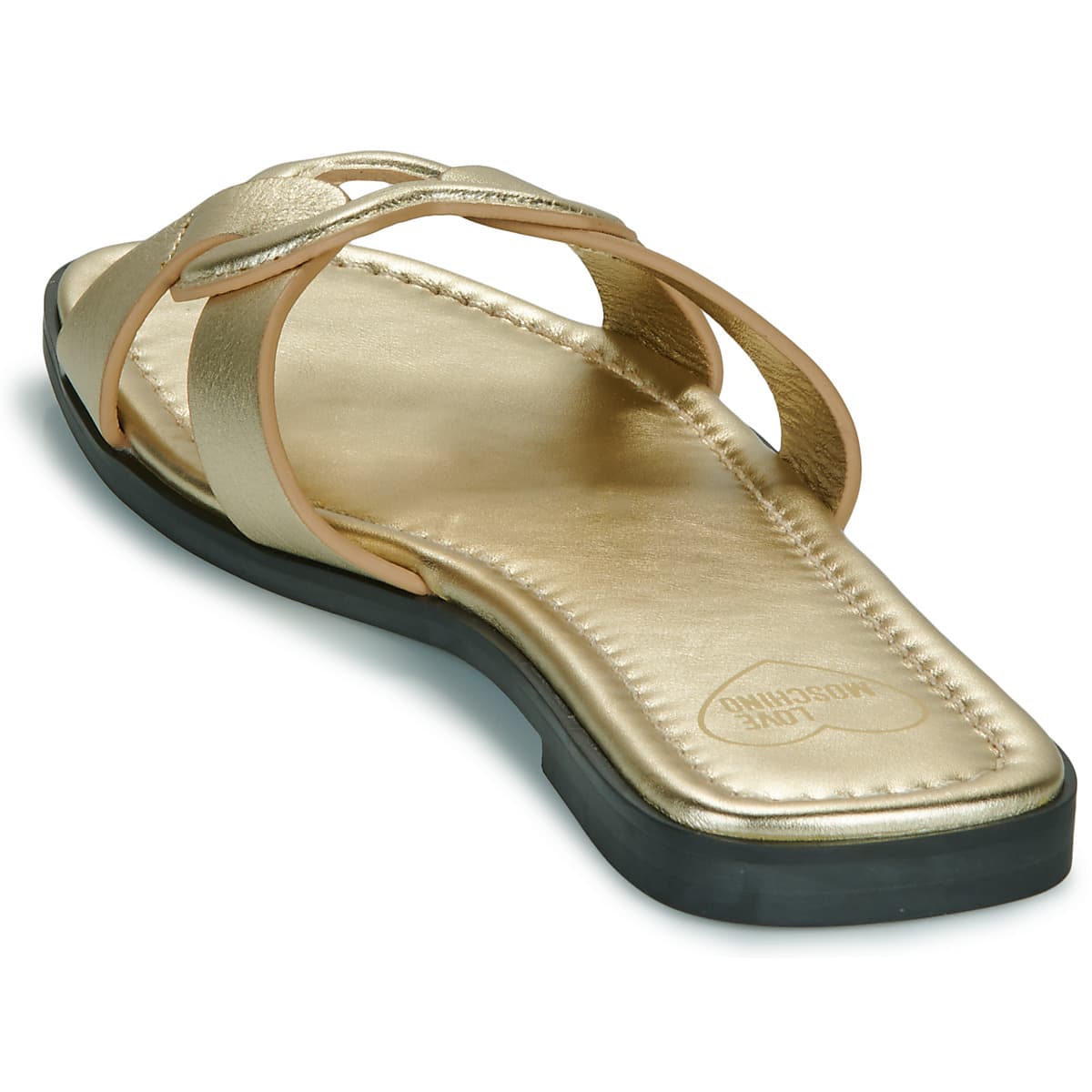 Women's Mules Love Moschino Gold