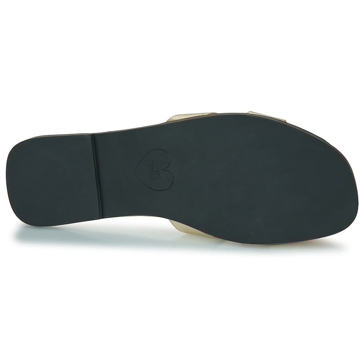 Women's Mules Love Moschino Gold