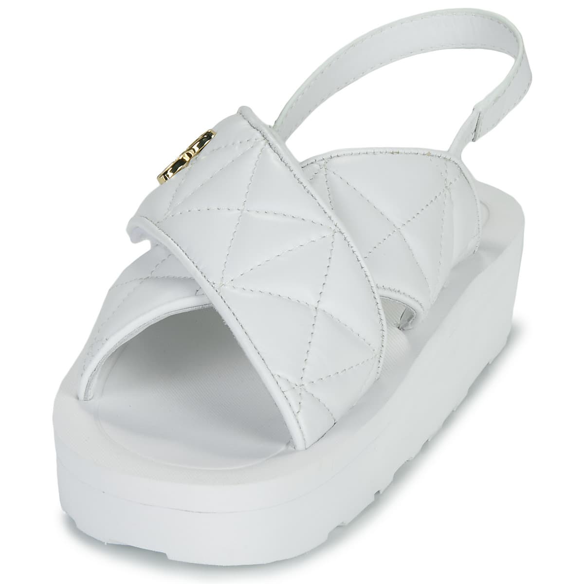 Women's Platforms Love Moschino White