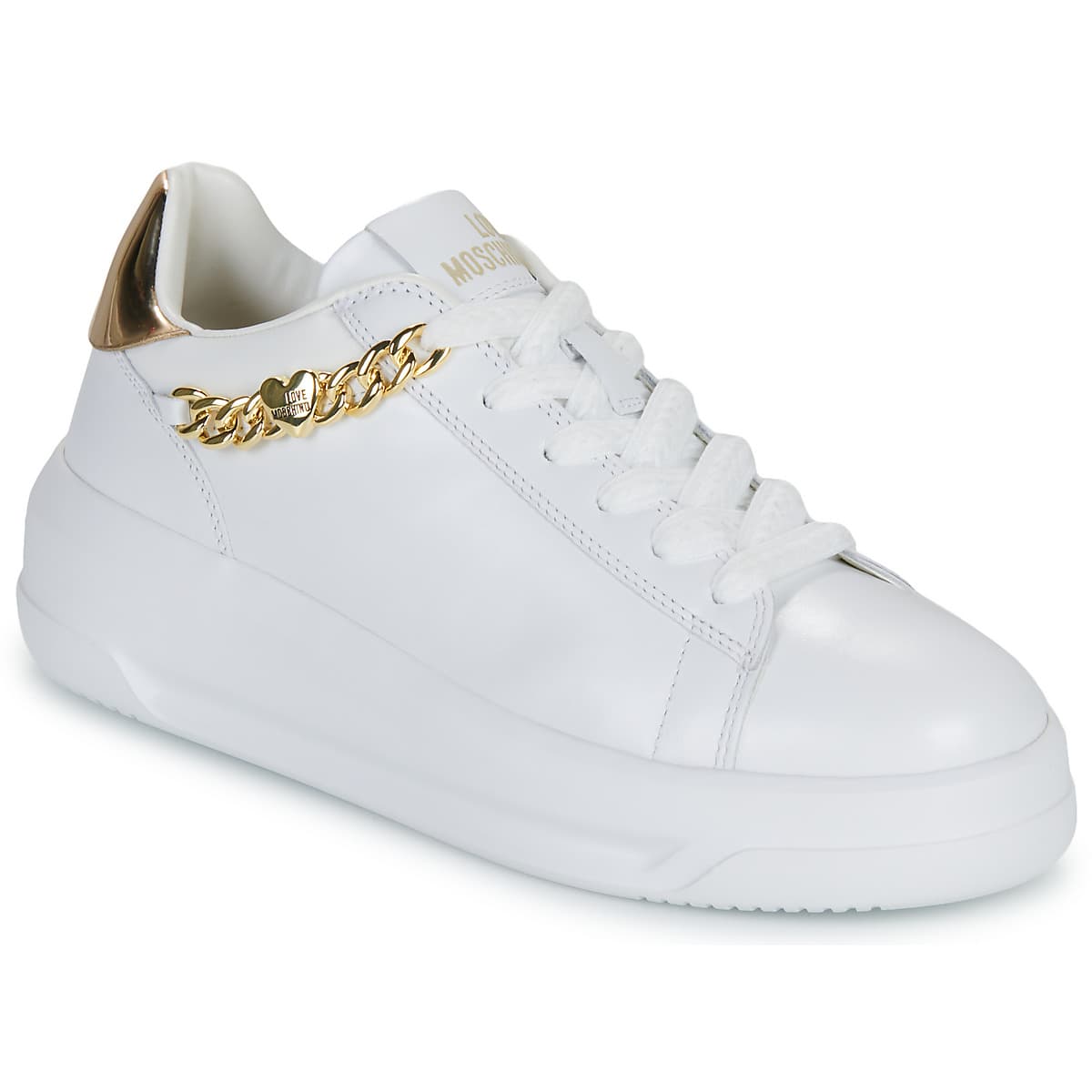 Women's Sneakers Love Moschino White