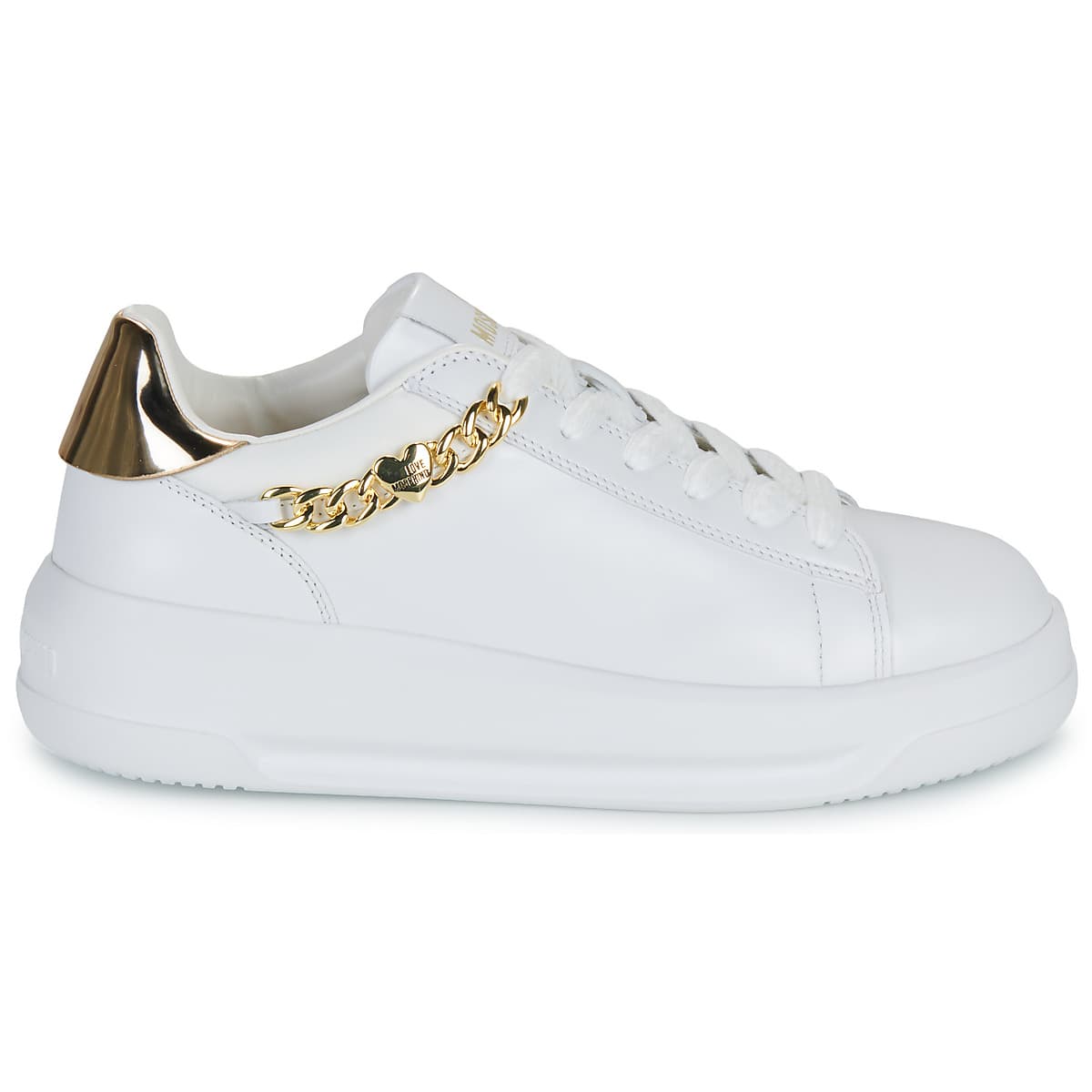 Women's Sneakers Love Moschino White