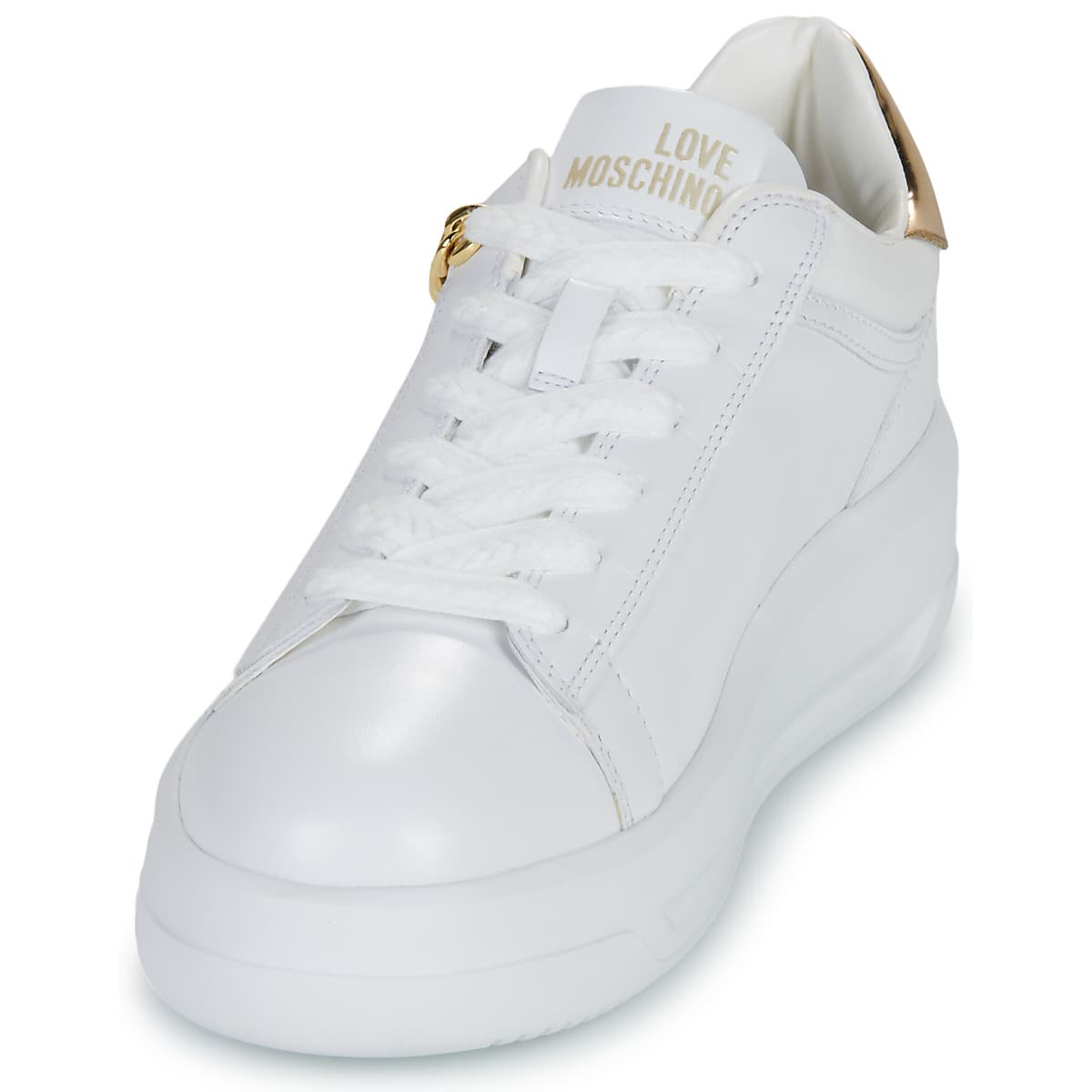 Women's Sneakers Love Moschino White