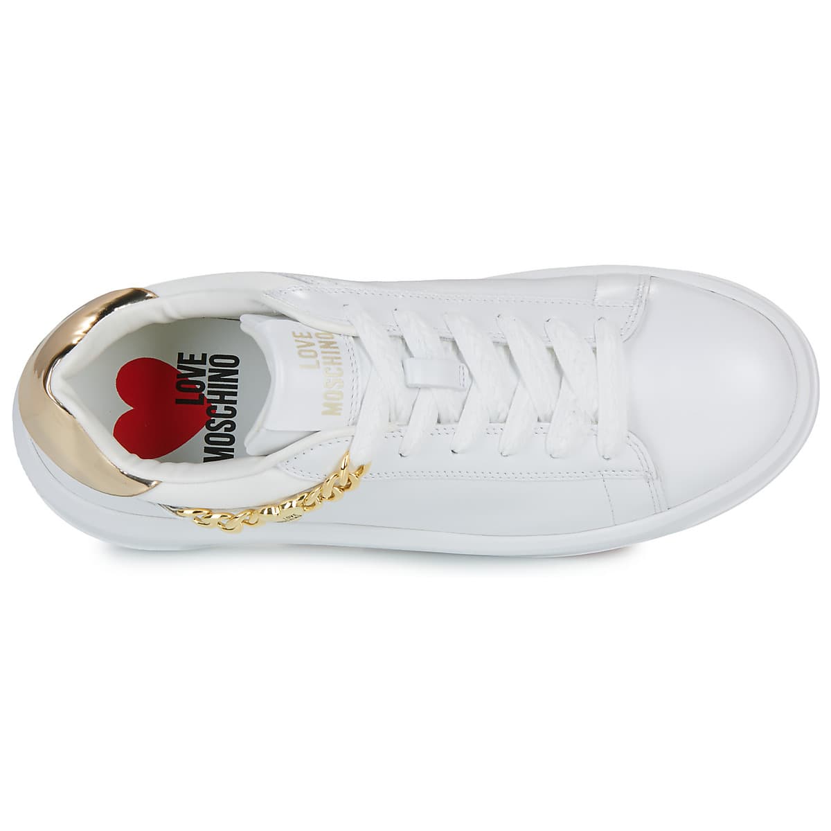 Women's Sneakers Love Moschino White