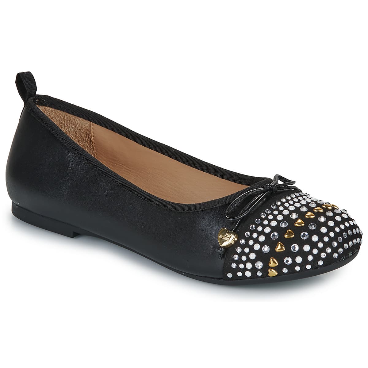 Women's Ballet Flats Love Moschino Black
