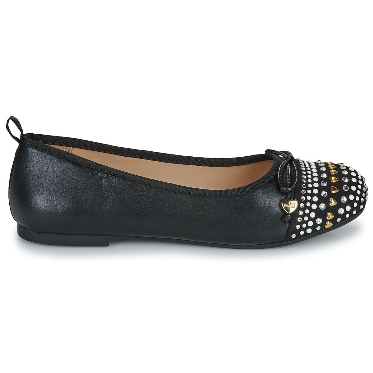 Women's Ballet Flats Love Moschino Black