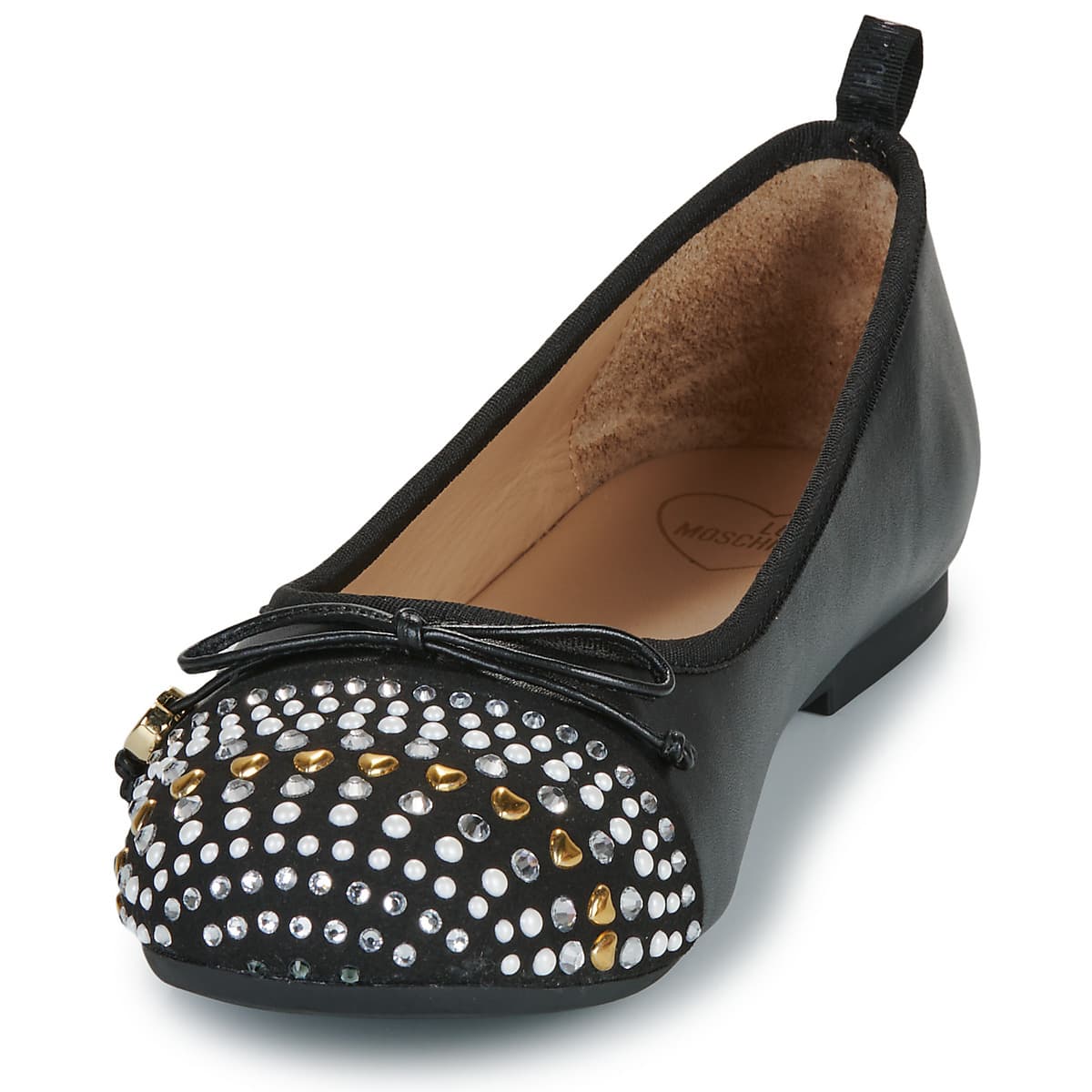 Women's Ballet Flats Love Moschino Black