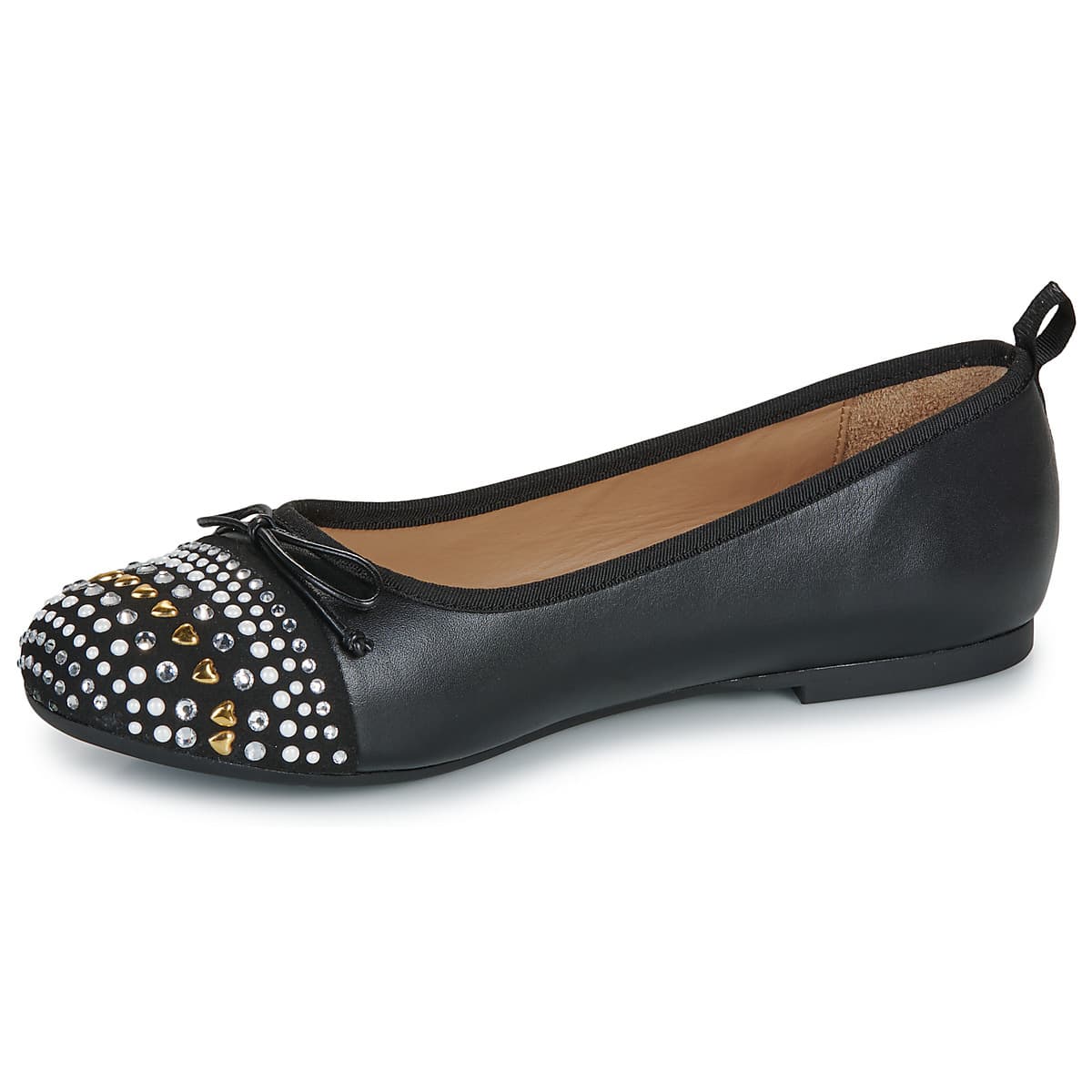 Women's Ballet Flats Love Moschino Black