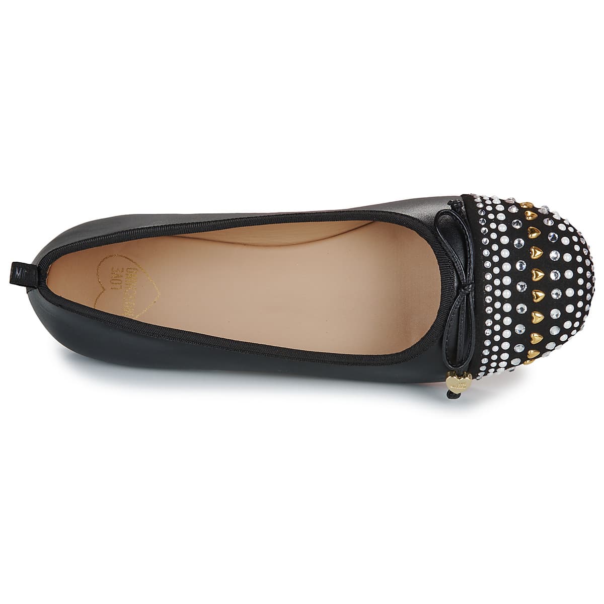 Women's Ballet Flats Love Moschino Black