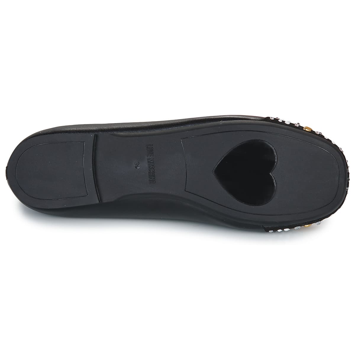Women's Ballet Flats Love Moschino Black