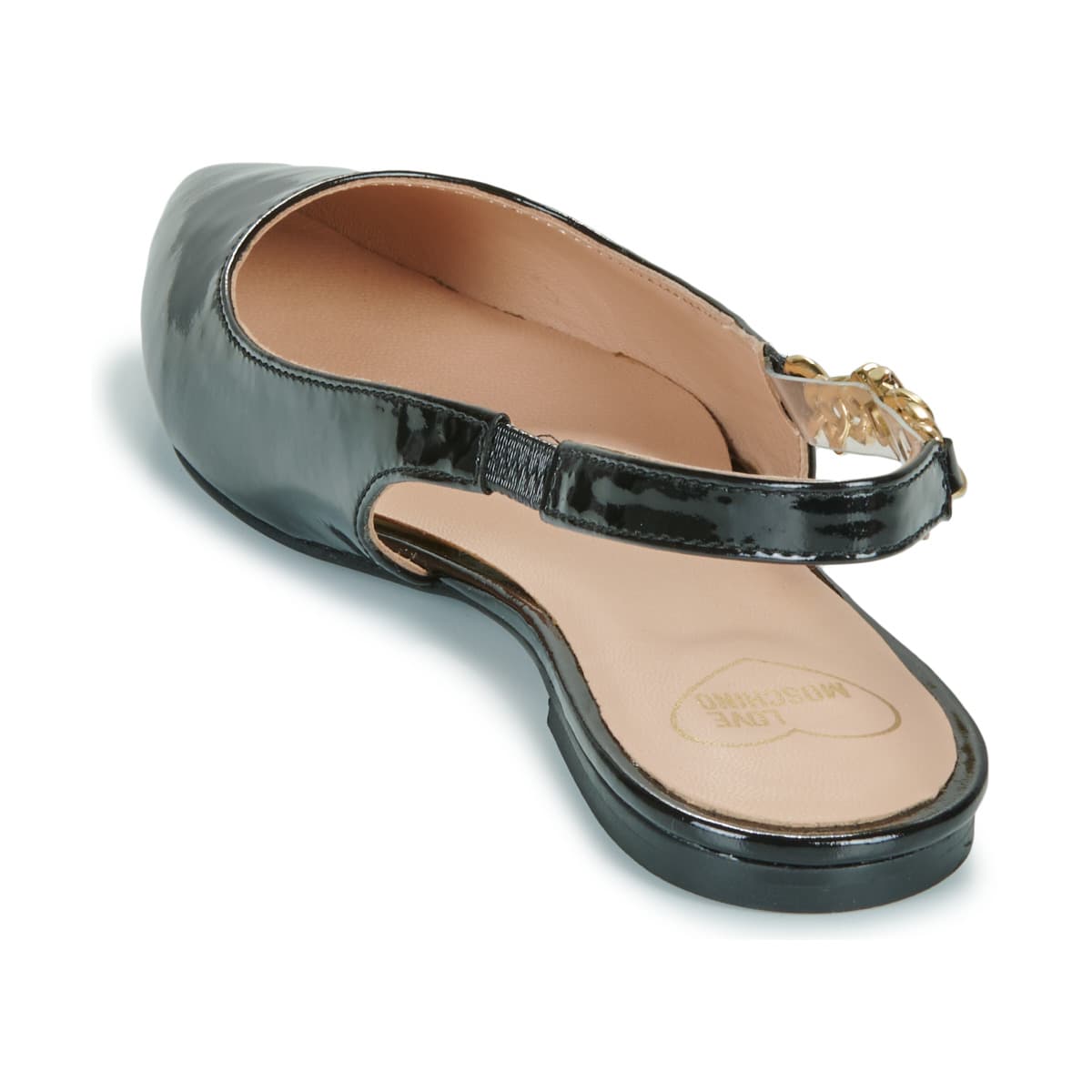 Women's Ballet Flats Love Moschino Black