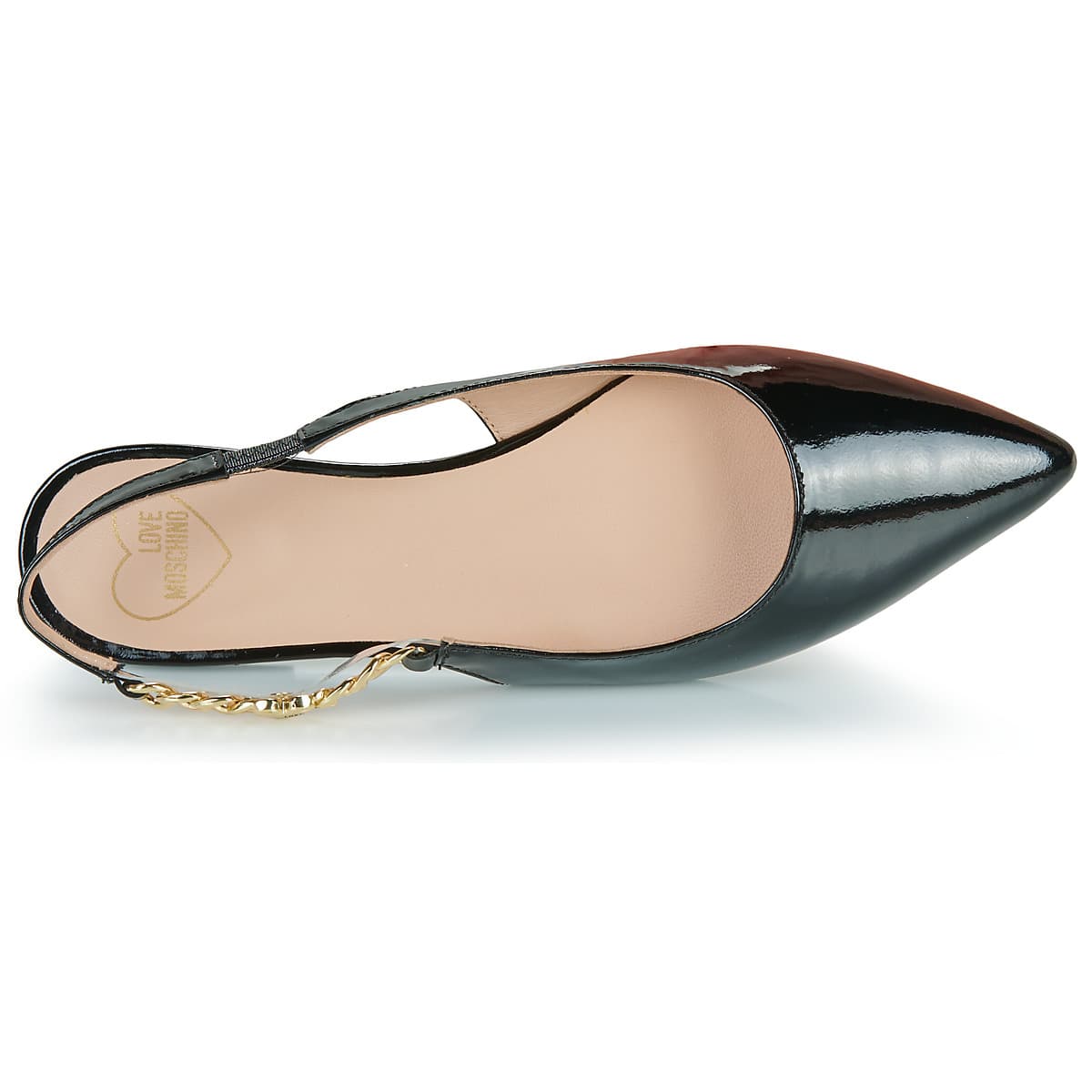 Women's Ballet Flats Love Moschino Black