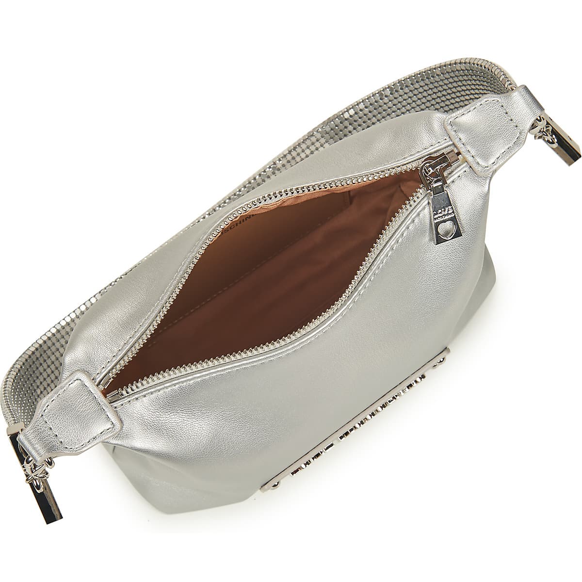 Women's Shoulder Bags Love Moschino Silver