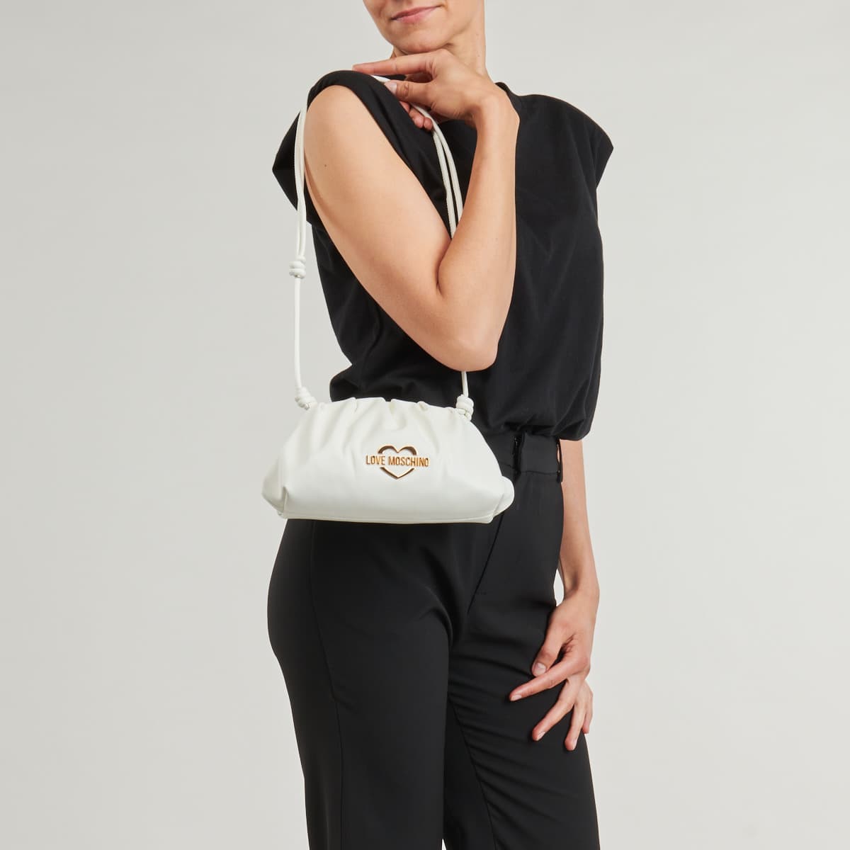 Women's Shoulder Bags Love Moschino White