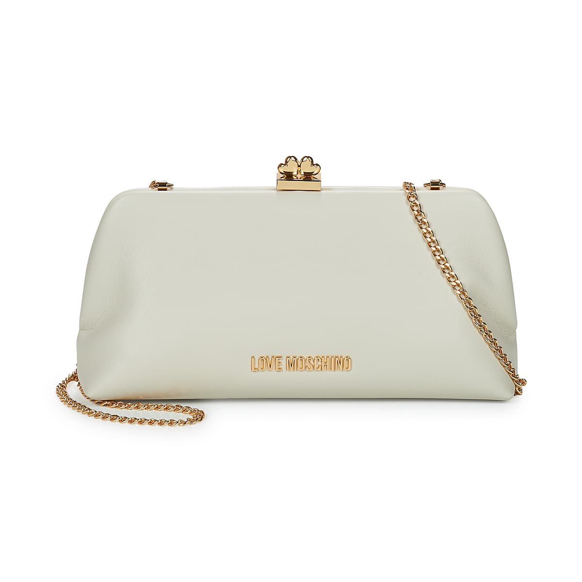 Women's Clutches Love Moschino Beige