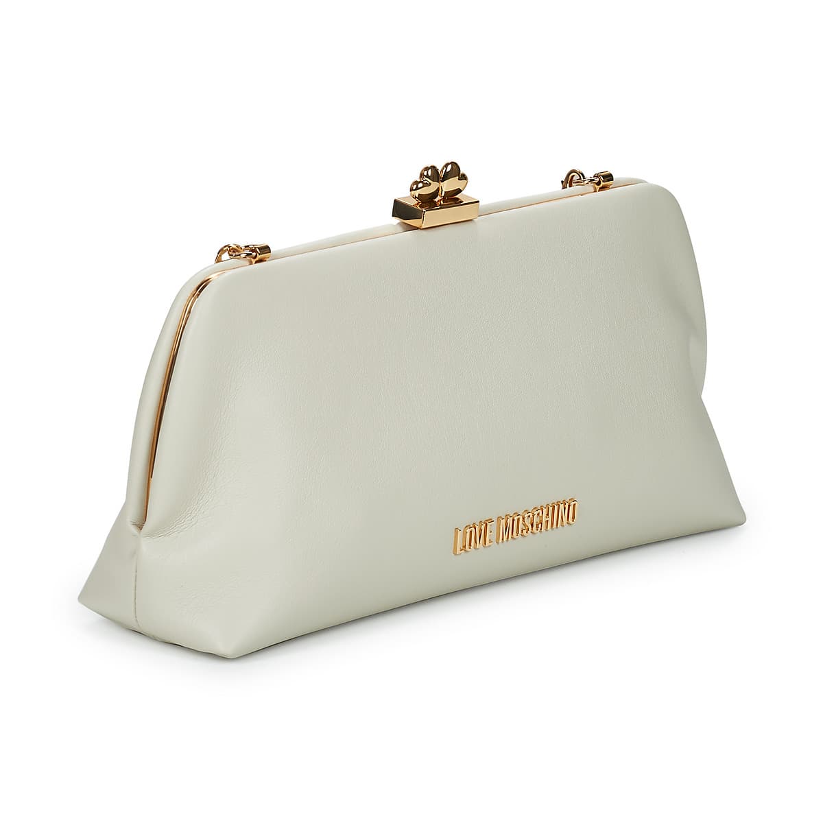 Women's Clutches Love Moschino Beige