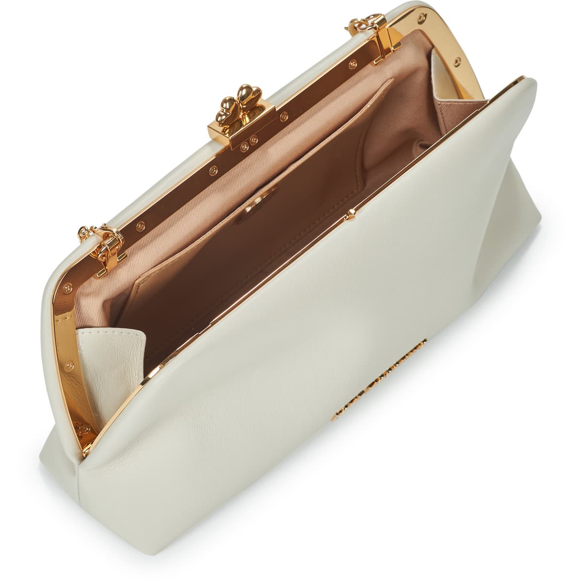 Women's Clutches Love Moschino Beige