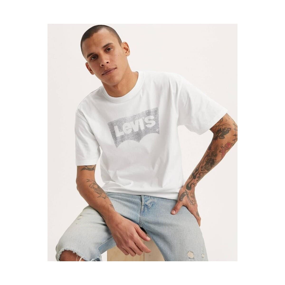 Men's T-Shirts Levis White
