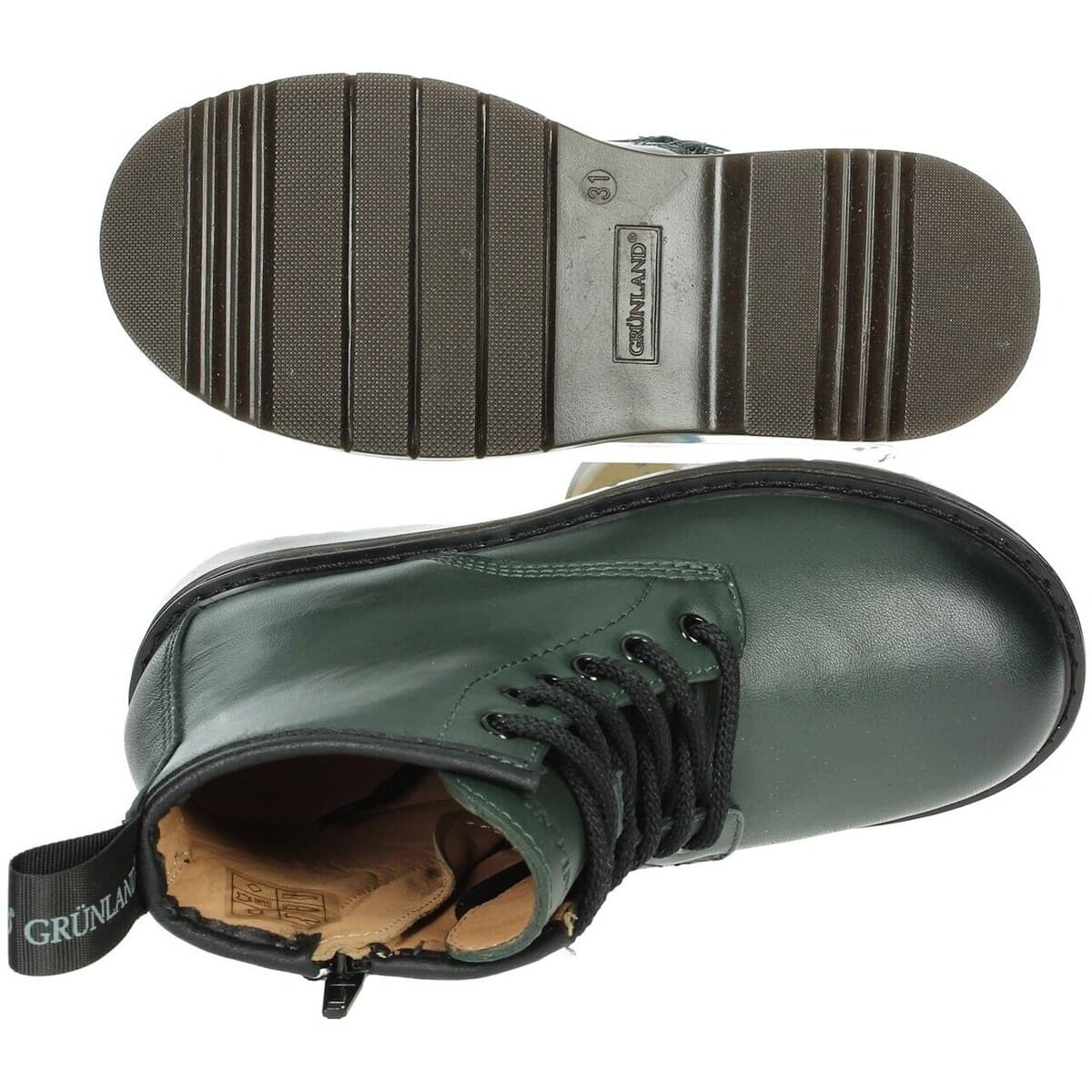 Girls' Boots Grunland Green