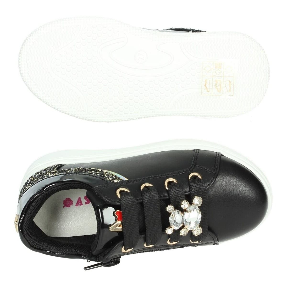 Girls' Sneakers Asso Black