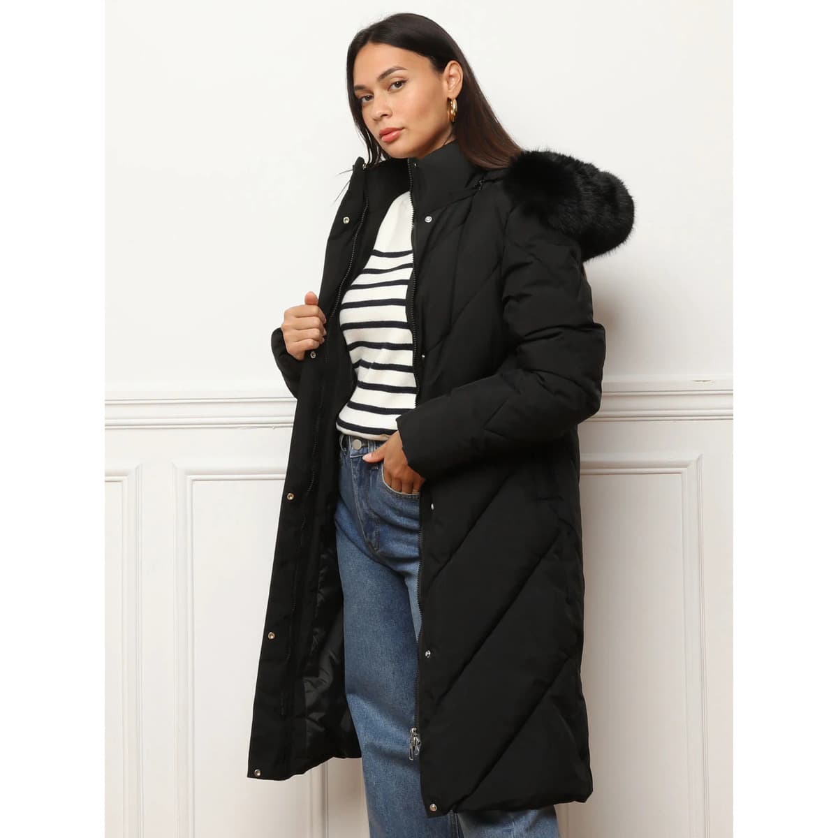 Women's Coats La Modeuse Black